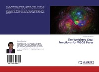 Abbildung von: The Weighted Dual Functions for WSGB Bases - LAP Lambert Academic Publishing