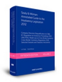 Abbildung von: Sealy & Milman: Annotated Guide to the Insolvency Legislation 2012 Volume 2 - Sweet & Maxwell