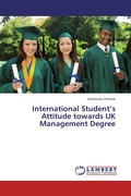 Cover: International Student's Attitude towards UK Management Degree - LAP Lambert Academic Publishing