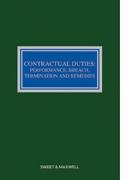 Abbildung von: Contractual Duties - Sweet & Maxwell
