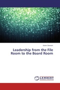 Cover: Leadership from the File Room to the Board Room - LAP Lambert Academic Publishing