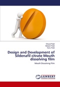 Cover: Design and Development of Sildenafil citrate Mouth dissolving film - LAP Lambert Academic Publishing