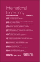 Abbildung von: International Insolvency - The European Lawyer