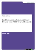Cover: Food Consumption Pattern and Dietary Diversity of the FSNSP Covered Households - GRIN Verlag