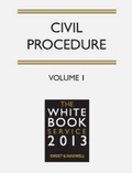 Cover: The White Book Service 2013 Volume 1 Service - Sweet & Maxwell