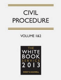 Enlarge image Cover: The White Book Service 2013 Volumes 1&2 and CD-ROM - Sweet & Maxwell