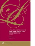 Cover: A Practitioner's Guide to Directors' Duties and Responsibilities - Sweet & Maxwell