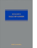 Cover: Benjamin's Sale of Goods - Sweet & Maxwell