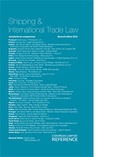 Cover: Shipping & International Trade Law - Sweet & Maxwell