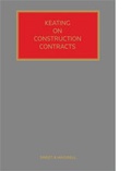 Cover: Keating on Construction Contracts Mainwork & Supplement - Sweet & Maxwell