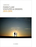 Cover: Family Law Legislation & Forms 2013-2014 - W.Green