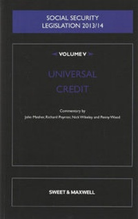 Enlarge image Cover: Social Security Legislation 2013/14 Volume 5 - Sweet & Maxwell