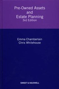 Cover: Pre-Owned Assets and Estate Planning - Sweet & Maxwell