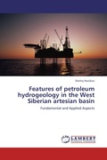 Cover: Features of petroleum hydrogeology in the West Siberian artesian basin - LAP Lambert Academic Publishing