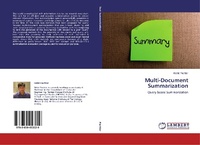 Abbildung von: Multi-Document Summarization - LAP Lambert Academic Publishing