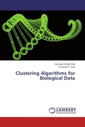 Cover: Clustering Algorithms for Biological Data - LAP Lambert Academic Publishing