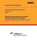 Cover: Erkennen und Auswerten von rotierten Datamatrix-Codes mit Perspektive - GRIN Verlag
