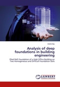 Cover: Analysis of Deep Foundations in Building Engineering - LAP Lambert Academic Publishing