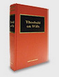 Abbildung von: Theobald on Wills - Sweet & Maxwell