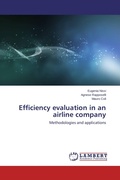 Cover: Efficiency evaluation in an airline company - LAP Lambert Academic Publishing