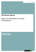 Cover: Impact of Globalization on Rural Development - GRIN Verlag