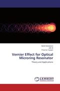 Cover: Vernier Effect for Optical Microring Resonator - LAP Lambert Academic Publishing