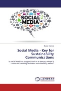 Cover: Social Media - Key for Sustainability Communications - LAP Lambert Academic Publishing