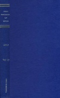 Cover: Public Procurement Law Review 2010 Bound Volume - Sweet & Maxwell