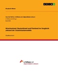 Cover: Griechenland, Deutschland und Finnland im Vergleich anhand der Sozialstaatsmodelle - GRIN Verlag
