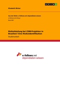 Cover: Risikohaeufung bei CDM-Projekten in Brasilien? Eine Risikoidentifikation - GRIN Verlag