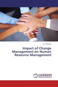 Cover: Impact of Change Management on Human Resource Management - LAP Lambert Academic Publishing