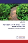 Cover: Development Of Bricks From Industrial Waste - LAP Lambert Academic Publishing