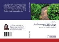 Abbildung von: Development Of Bricks From Industrial Waste - LAP Lambert Academic Publishing