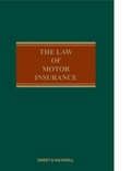 Cover: The Law of Motor Insurance - Sweet & Maxwell