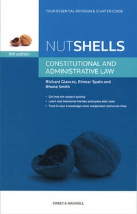 Enlarge image Cover: Nutshells Constitutional and Administrative Law - Sweet & Maxwell