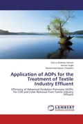 Cover: Application of AOPs for the Treatment of Textile Industry Effluent - LAP Lambert Academic Publishing