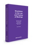 Cover: Shackleton on the Law and Practice of Meetings - Sweet & Maxwell