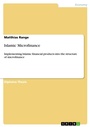 Cover: Islamic Microfinance - GRIN Verlag