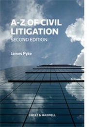 Abbildung von: A-Z of Civil Litigation - Sweet & Maxwell