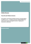 Cover: Facebook-F&uuml;hrerschein - GRIN Verlag