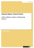 Cover: Airline Alliances. Basics & Bypassing Barriers - GRIN Verlag