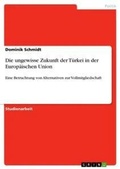 Cover: Die ungewisse Zukunft der Tuerkei in der Europaeischen Union - GRIN Verlag