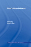 Cover: Plato's Meno In Focus - Routledge