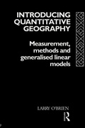 Cover: Introducing Quantitative Geography - Routledge