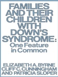 Cover: Families Child Downs Syndrome - Routledge