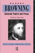 Cover: Robert Browning - Routledge