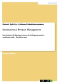 Cover: International Project Management - GRIN Verlag