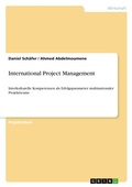 Cover: International Project Management - GRIN Verlag