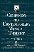 Cover: Compan Cont Music Thought 2vol - Routledge
