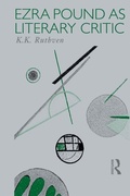 Cover: Ezra Pound as Literary Critic - Routledge